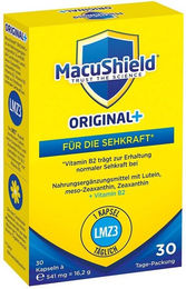 Macushield Original+ Weichkapseln von Alliance Pharmaceuticals Ltd. – Bild 1 von 2