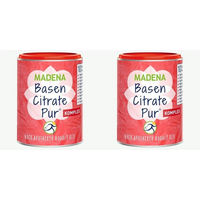 Produktbild von MADENA Basen Citrate Pur Komplex Mineralstoff-Komplex Pulver vegan glutenfrei laktosefrei