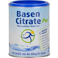Produktbild von Madena Basen Citrate Pur Mineralstoff-Komplex Citrat Pulver 216 g nach Apotheker Rudolf Keil