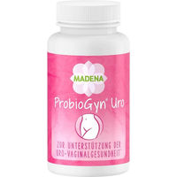 Produktbild von MADENA ProbioGyn Uro Kapseln für Frauen vegan laktosefrei glutenfrei 60 Kapseln