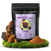 Produktbild von Magic Pwdr Chaga Pilz Extrakt Pulver 30g 10:1 hochkonzentriert ohne Zusatzstoffe