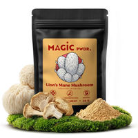 Produktbild von Magic Pwdr Lion's Mane Löwenmähne Pilz Pulver 30g Extrakt 10:1 vegan ohne Zusatzstoffe
