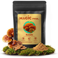 Produktbild von Magic Pwdr Reishi Pilz Extrakt Pulver 100g vegan ohne Zusatzstoffe 10:1 hochkonzentriert