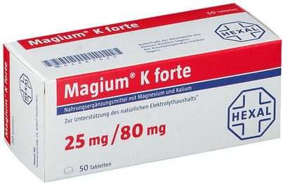 Magium K forte Tabletten 50 Stück von HEXAL – Bild 1 von 2