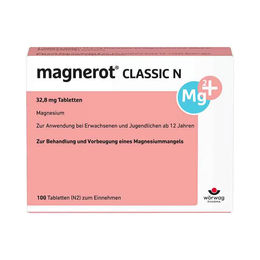 magnerot CLASSIC N Wörwag Pharma Tabletten für Erwachsene und Kinder 100 Stück – Bild 1 von 1