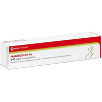 Produktbild von Magnesium AL Aliud Pharma 243 mg Oxid Brausetabletten 60 Stück