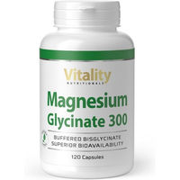 Produktbild von Magnesium Bisglycinat 300 von Vitality Nutritionals Kapseln