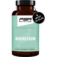 Produktbild von Magnesium Bisglycinat und Citrat Komplex Kapseln von FSA NUTRITION vegan und ohne Zusatzstoffe