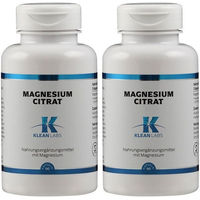 Produktbild von Magnesium Citrat Kapseln von Supplementa Corporation B.V. glutenfrei 180 Stück