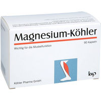 Produktbild von Magnesium Citrat Köhler Pharma GmbH Kapseln vegan glutenfrei laktosefrei 90 Stück