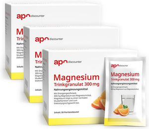 Magnesium Citrat Pulver von apodiscounter 300 mg für Sportler sowie Schwangere und Stillende 150 Einheiten – Bild 1 von 1