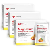 Produktbild von Magnesium Citrat Pulver von apodiscounter 300 mg für Sportler sowie Schwangere und Stillende 150 Einheiten