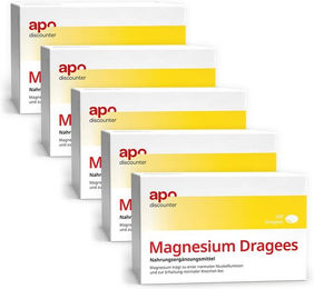 Magnesium Citrat Tabletten von apodiscounter für Erwachsene, Schwangere und Stillende, 360 Stück – Bild 1 von 1