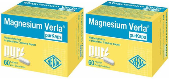 Magnesium Citrat Verla purKaps Kapseln 120 Stück – Bild 1 von 1