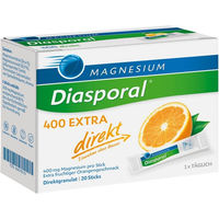 Produktbild von Magnesium Diasporal 400 Extra direkt Granulat Sticks vegan zuckerfrei glutenfrei laktosefrei