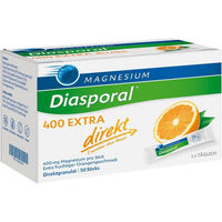 Produktbild von Magnesium Diasporal 400 Extra Granulat Sticks von Protina Pharmazeutische GmbH vegan zuckerfrei glutenfrei laktosefrei 50 Stück