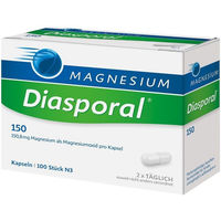 Produktbild von Magnesium Diasporal Kapseln zuckerfrei für Schwangere und Stillende 150 Stück