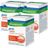 Produktbild von Magnesium-Diasporal Pro DEPOT Magnesium Tabletten vegan zuckerfrei glutenfrei laktosefrei