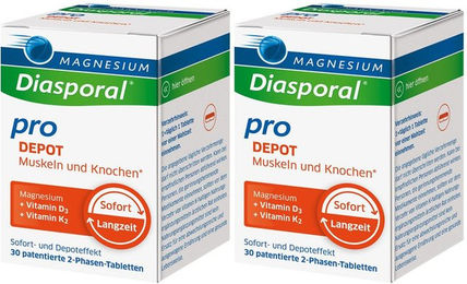 Magnesium-Diasporal Pro DEPOT Tabletten vegan zuckerfrei glutenfrei laktosefrei – Bild 1 von 1