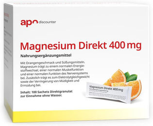 Magnesium Direkt 400 mg von apodiscounter in Sticks – Bild 1 von 1
