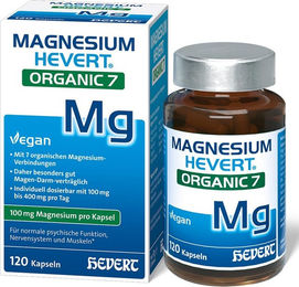 Magnesium Hevert Organic Bio Komplex Kapseln für Erwachsene und Kinder – Bild 1 von 1