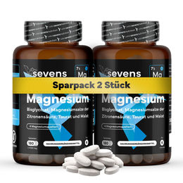 Magnesium.Point Magnesium Komplex Hochdosiert 4-fach Formel mit Bisglycinat, Citrat, Malat und Taurat, 360 Tabletten, vegan, glutenfrei, laktosefrei – Bild 1 von 4