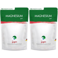 Produktbild von Magnesium Pur Supra Citrat Pulver von Gesund & Fit ohne Zusatzstoffe für Sportler