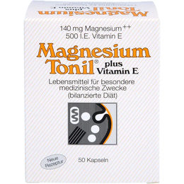 Magnesium Tonil plus Vitamin E Kapseln 50 Stück – Bild 1 von 1