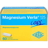 Produktbild von Magnesium Verla 125 mg Kapseln 60 Stück