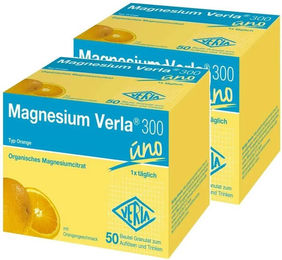 Magnesium Verla 300 Citrat Pulver Orange zuckerfrei glutenfrei laktosefrei – Bild 1 von 1