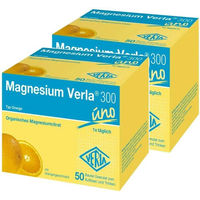 Produktbild von Magnesium Verla 300 Citrat Pulver Orange zuckerfrei glutenfrei laktosefrei