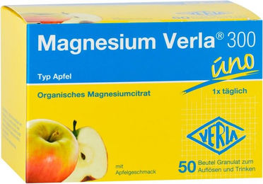 Magnesium Verla 300 Citrat Trinkgranulat Apfel 50 Stück vegan glutenfrei laktosefrei – Bild 1 von 4