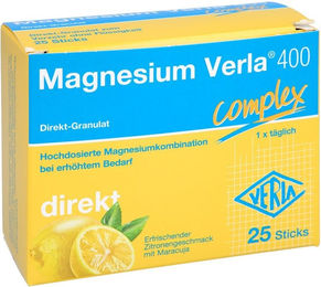 Magnesium Verla 400 Direkt-Granulat Pulver 25 Stück – Bild 1 von 1
