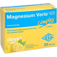 Produktbild von Magnesium Verla 400 Direkt-Granulat Pulver 25 Stück