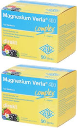 Magnesium Verla 400 direkt Waldbeere Sticks zuckerfrei glutenfrei laktosefrei für Erwachsene – Bild 1 von 1