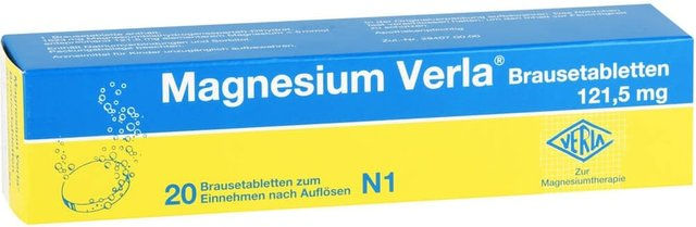 Magnesium Verla Brausetabletten für Schwangere und Stillende 20 Stück – Bild 1 von 2