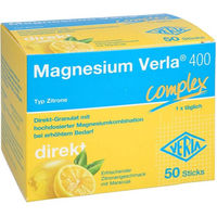 Produktbild von Magnesium Verla Citrat 400 Direkt-Granulat Sticks 50 Stück