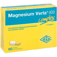 Produktbild von Magnesium Verla Komplex Kapseln 400 Stück