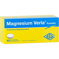 Produktbild von Magnesium Verla Magnesiumcitrat Lutschtabletten 60 Stück vegan glutenfrei und laktosefrei für Schwangere, Stillende und Sportler