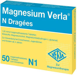 Magnesium Verla N Dragees 50 Stück – Bild 1 von 2