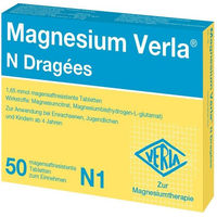 Produktbild von Magnesium Verla N Dragees 50 Stück