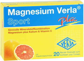Magnesium Verla plus Citrat Pulver für Sportler 20 Beutel – Bild 1 von 1