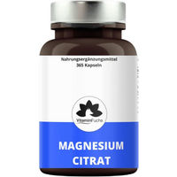 Produktbild von Magnesiumcitrat Kapseln von VitaminFuchs hochdosiert 180 Stück
