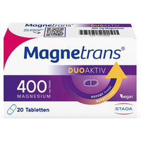 Produktbild von Magnetrans Duo-Aktiv Magnesium 400 mg Tabletten vegan für Sportler 20 Stück