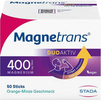 Produktbild von Magnetrans duo-aktiv STADA Magnesium Sticks 400 mg 50 Stück vegan laktosefrei glutenfrei
