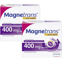 Produktbild von Magnetrans DUOAKTIV STADA Nahrungsergänzungsmittel mit Magnesium-Citrat und Magnesium-Oxid 400 mg Sticks vegan laktosefrei glutenfrei