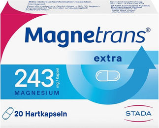 Magnetrans extra Magnesiumkapseln 243 mg 20 Stück für Erwachsene – Bild 1 von 5