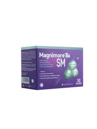 Magnimore B6 SM Magnesiumcitrat-Malat mit aktivem Vitamin B6 P5P Sticks 30 Stück – Bild 1 von 7