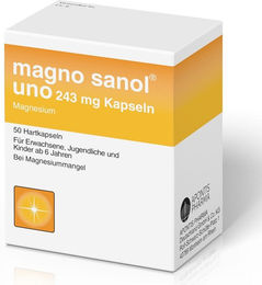 Magno Sanol Magnesium Oxid Kapseln 243 mg für Erwachsene Kinder und Sportler – Bild 1 von 1