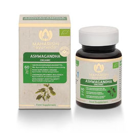 Maharishi Ayurveda Ashwagandha Bio Tabletten 950 mg vegan 60 Stück – Bild 1 von 3